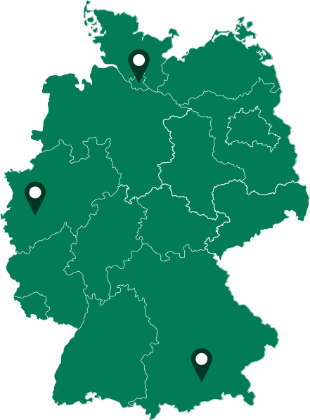 RENEWA Standorte in Deutschland